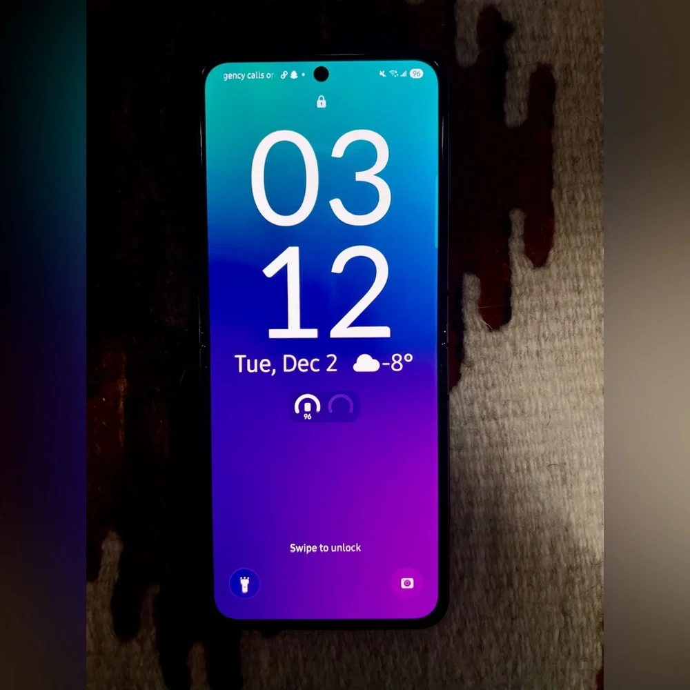 Samsung Galaxy Zflip 5 with Samsung Galaxy watch 5 pro